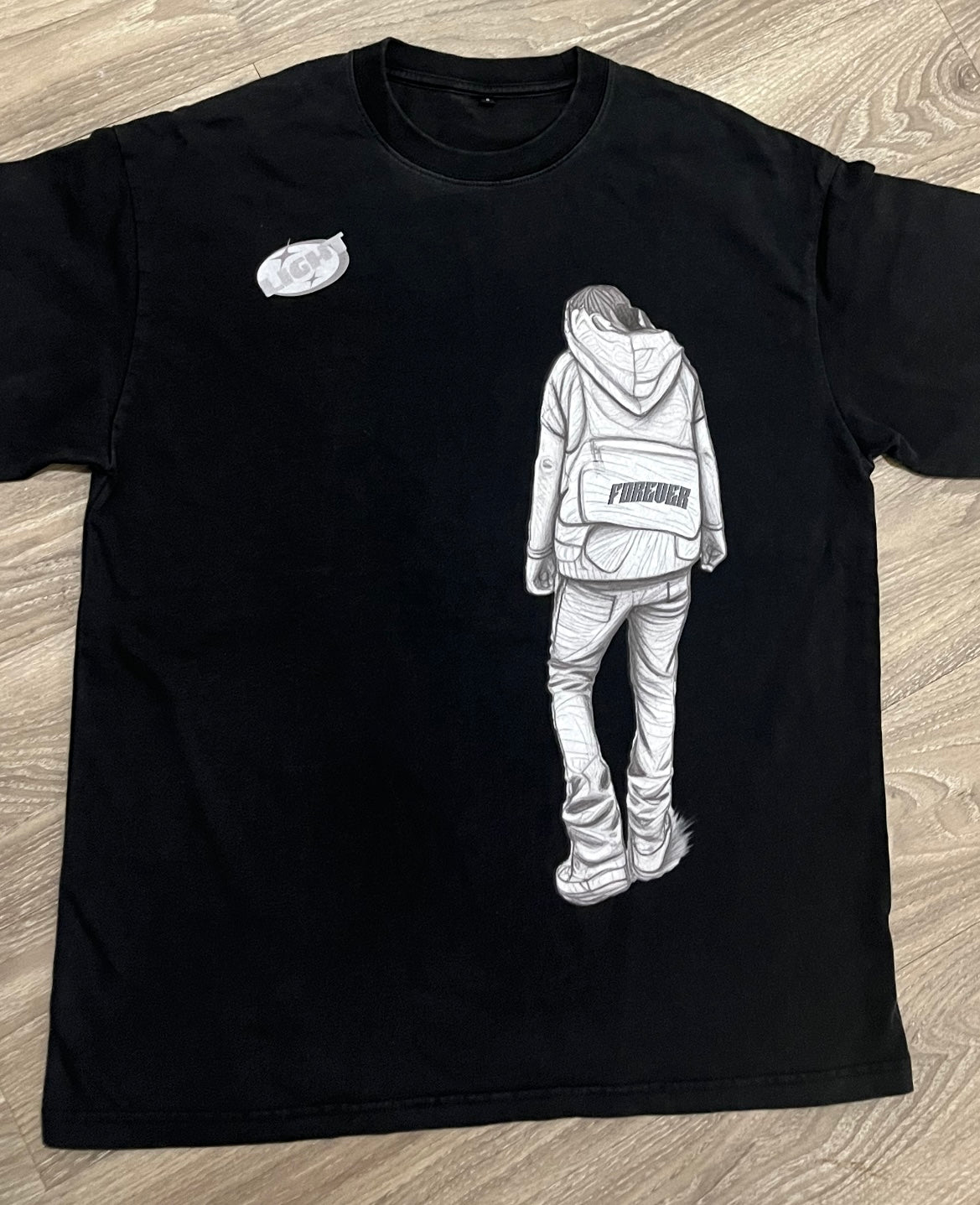 OVERSIZED ENZYME WASHED TEE