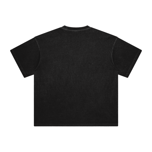 OVERSIZED ENZYME WASHED TEE